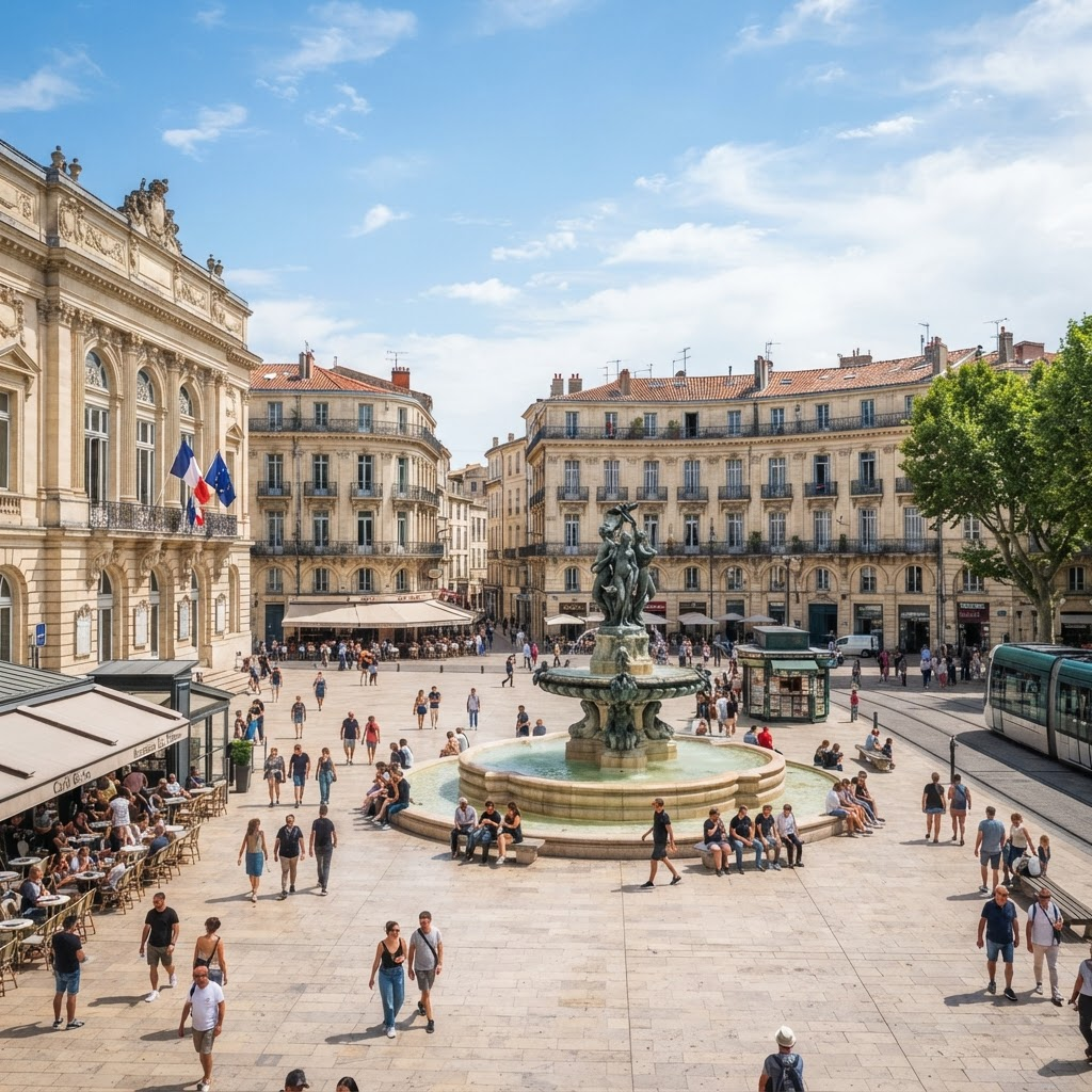 Trajet VTC vers Montpellier